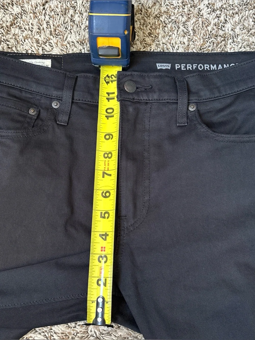 Levi’s Premium Men’s Black Performance Pants, 33x32
